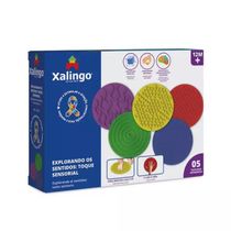 Explorando os Sentidos: Toque Sensorial com 05 Texturas Diferentes Xalingo