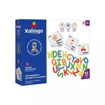 Explorando o Alfabeto e Palavras com 52 peças Xalingo