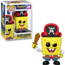 Funko Pop Bob Esponja Pirata 1938  Bob Esponja Calça Quadrada