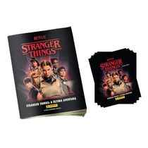 STRANGER THINGS 3 - Álbum Capa Cartão + 60 Envelopes