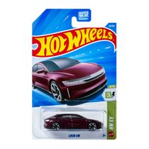 Carrinho Hot Wheels Lucid Air Vinho 2026 Lote C JJJ28 6/10