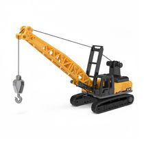 Mini Trator Guindaste Articulada Esteira Cabine Gira 360°