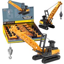Caixa 8 Mini Trator Guindaste Articulada Esteira Cabine 360
