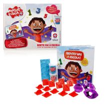 Kit Estrela Massa E Livro Bento Vai À Escola Original 1magnus