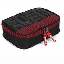 Estojo Box 100 Pens Juvenil ENALDINHO Preto Luxcel ET49458