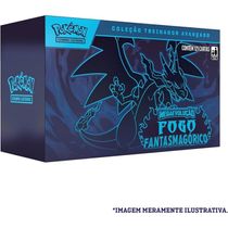 POKÉMON TCG - BOX TREINADOR AVANÇADO - MEGA EVOLUÇÃO FOGO FANTASMAGÓRICO - COPAG