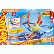 Pista Hot Wheels Stunt Track Choque Multi-Aéreo Mattel JFD12