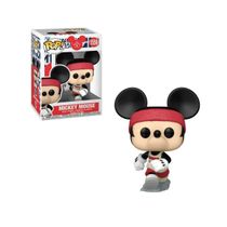 Boneco Funko Pop! Mickey Mouse Vida Real Roupa de Corrida