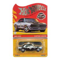 Hot Wheels Collectors Red Line Club (RLC) Custom Camaro Edição Limitada 1:64 Pneu de Borracha Original 1magnus HGW24
