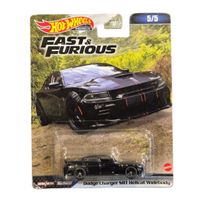 Hot Wheels Collectors Velozes e Furiosos (Fast & Furious F9) Dodge Charger Hellcat Widebody Personagem Dominic Toretto 1