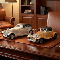 Carro Miniatura Colecionável Fricção Clássic Antigo Kit 2pçs