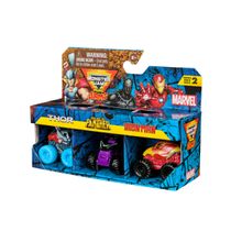 Marvel Monster Jam: Mini Thor, Pantera Negra e Iron Man 1:64