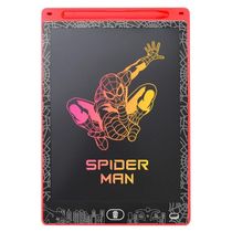 Lousa Mágica Led Lcd Homem Aranha Tablet Infantil + Caneta Educativa Menino Criança Vermelho