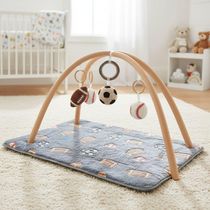 Tapete Infantil Plush Brilha No Escuro 60x150 Estampa Futebol Americano