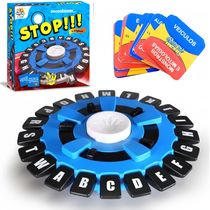 Jogo Stop Eletrônico Oooo êeee Stop Interativo com Cartas Perguntas Jogo Raciocínio