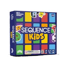 Jogo de Tabuleiro - Sequence - Kids - Azul - Copag