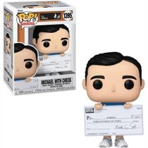 Funko Pop Michael com Cheque The Office #1395