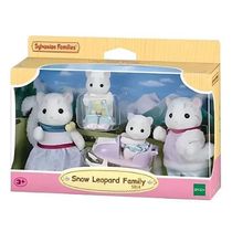 Familia Dos Leopardos da Neve Sylvanian Families