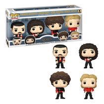 Funko Pop Rocks Queen Radio Gaga Pack 4 Freddie Mercury Brian May John Deacon Roger Taylor