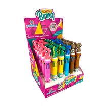 CANETA MULTICOLORIDA 10 EM 1 DINO - POLIBRINQ