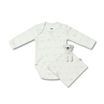 Body e Naninha Kit Presente Hug Presentinho de Deus Branco