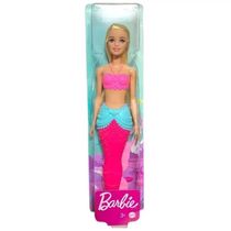 Loira Barbie Sereia Básica - Mattel HGR04-HGR05