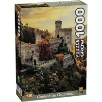 Quebra Cabeça Castelo De Gernstein 1000 Peças Grow  - 4400