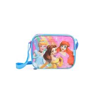 Lancheira Térmica Infantil Feminina Princesas Rosa
