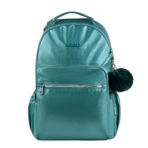 Mochila Feminina Perolada 23J Verde Escuro
