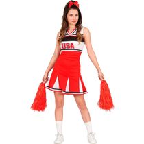 Fantasia Lider Torcida Adolescente Roupa Carnaval Halloween