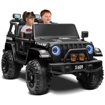 Carro Elétrico Infantil 2 Assentos com Suspensão, Luz LED, 12V, OTTARO, Rosa