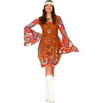 Roupa Hippie Adulta Fantasia Classica Retro Carnaval Festa