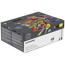 Kit de Canetas Profissionais com Estojo 48 Peças, Winsor Newton 290067