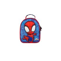 Lancheira Térmica Infantil Masculina Spidey Baby 3D Azul Escuro