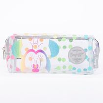 Estojo Escolar Feminino Minnie Rainbow Colorido