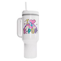 Copo Térmico Branco K-Pop Cute