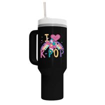 Copo Térmico Preto K-Pop Cute