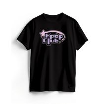 Camiseta Algodão Preta K-Pop Club