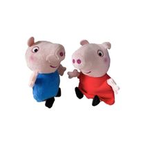 PELUCIA PEPPA E GEORGE PIG 15CM - SUNNY