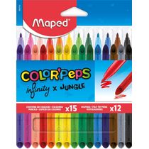 KIT LAPIS DE COR COLORPEPS INFINITY 15 CORES - MAPED