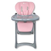 CADEIRA DE ALIMENTAÇÃO EASY ROSA - PASSEAR BABY