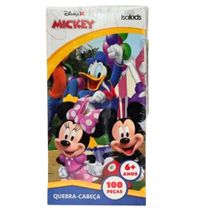 JOGO QUEBRA CABECA MICKEY 100 PECAS - TOYSTER