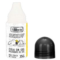 COLA EM GEL 35G SNOOPY - COM BICO APLICADOR - TILIBRA