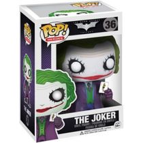 Figura Funko Pop! DC Comics - The Joker (O Coringa de Heath Ledger) - Triologia o Senhor das Trevas (The Dark Knight) No