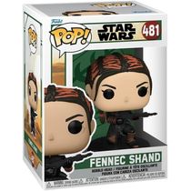Figura Funko Pop! #481 Figura Fennec Shand - bobble-head (cabeça Oscilante) - Star Wars Mandalarian - Novo Original - 1m
