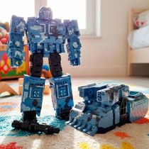 Brinquedo Robô Soldado Acessórios Transforma Carro Militar