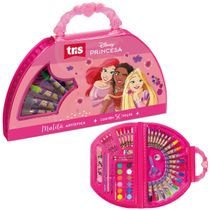 MALETA ARTÍSTICA PINTURA DESENHO PRINCESAS - 150 PCS - TRIS