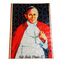Quebra-cabeça 120 peças São João Paulo II + Chaveiro