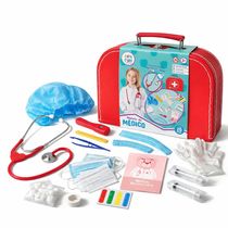 Maleta Do Médico - Fanfun - Maleta - Vermelho - New Toys