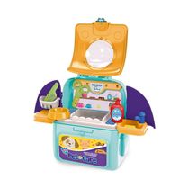 ADOTADOS MOCHILA PET CARE MOCHILA 2 EM 1 COM ACESSORIOS E PELUCIA - FUN